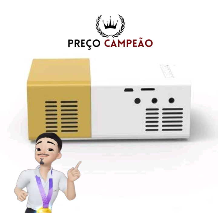 Mini Projetor Campeão®