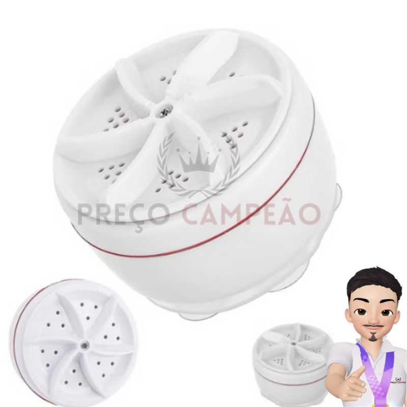 Mini máquina de lavar roupa Campeã®