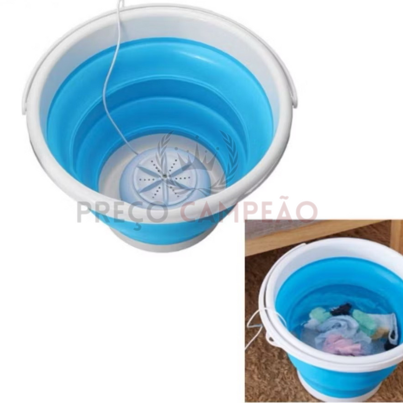 Mini máquina de lavar roupa Campeã®