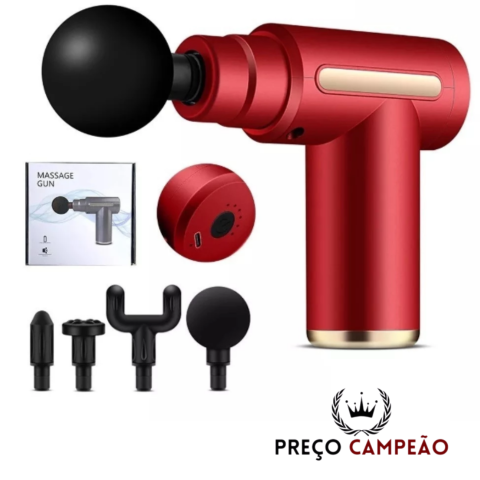 Pistola Massageadora 4 EM 1 Campeã®
