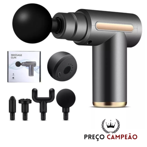 Pistola Massageadora 4 EM 1 Campeã®