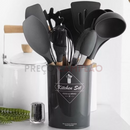 Kit acessórios cozinha em silicone(12 peças)®