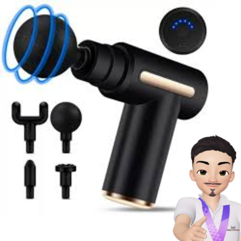 Pistola Massageadora 4 EM 1 Campeã®